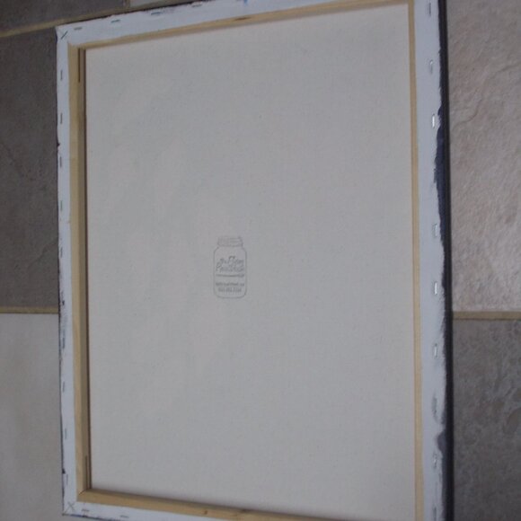 Original collectable "Floral Frenzy" intuitive oil painting by Davila, signed - Picture 4 of 4